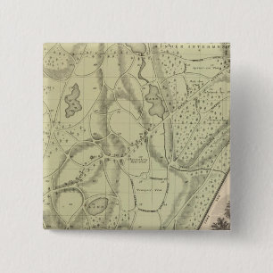 Woodlawn Cemetery 2 Inch Square Button