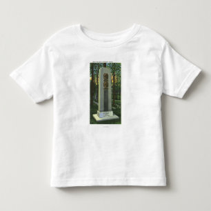 Woodlawn Cemetery, Mark Twain Gravestone Scene Toddler T-shirt