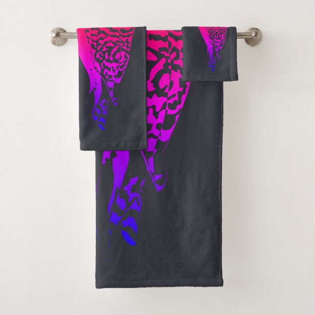 Woodpecker Bath Towel Set (Insitu)