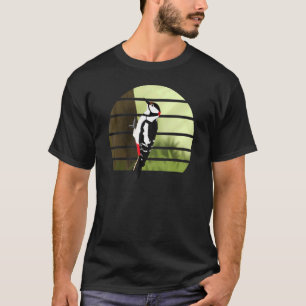 Woodpecker Bird Birder Bird Birdwatcher Animal T-Shirt