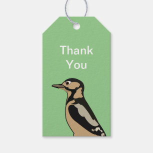 Woodpecker Bird Nature Animal Personalized Gift Tags
