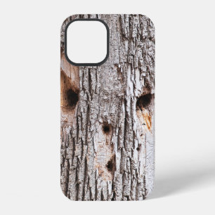 Woodpecker Hole Tree Face iPhone 12 Case