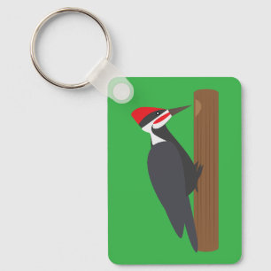 Woodpecker Keychain