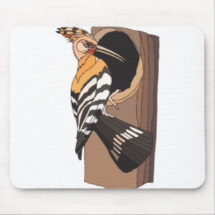 woodpecker mouse pad