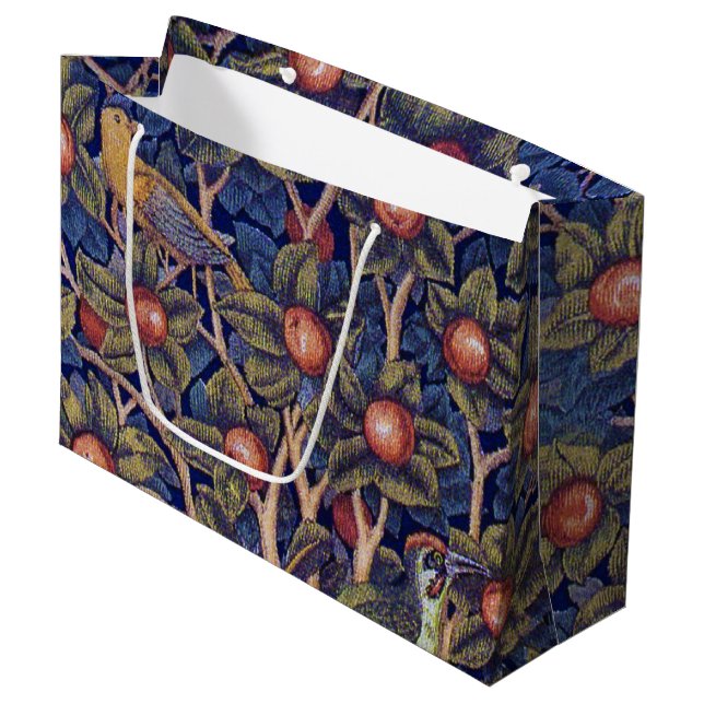Woodpecker, William Morris Grand sac cadeau (Devant Angle)