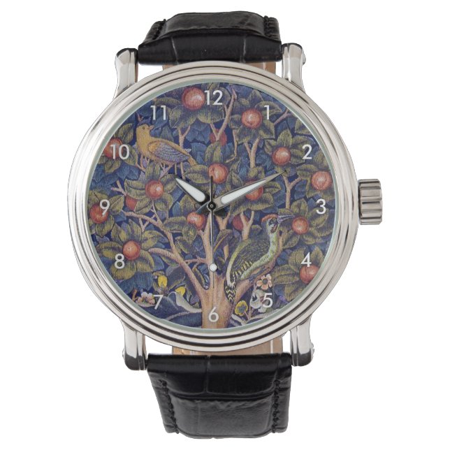 Woodpecker, William Morris Watch (Front)