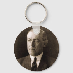 Woodrow Wilson 28 Keychain
