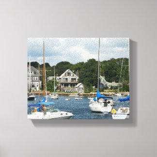 Woods Hole Harbour Canvas Print