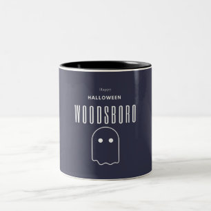Woodsboro Horror Movie Club Halloween costume Two-Tone Coffee Mug