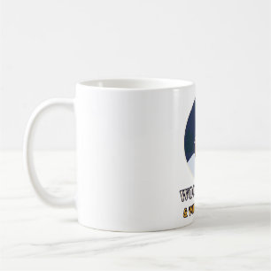 Woodsmoke and Window Glow Snowy Cabin Coffee Mug