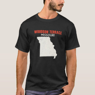 Woodson Terrace Missouri USA State America Travel  T-Shirt