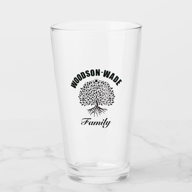 Woodson Wade Glass Cup (Front)