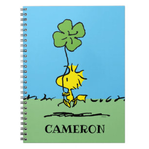 Woodstock Carrying Shamrock Notebook