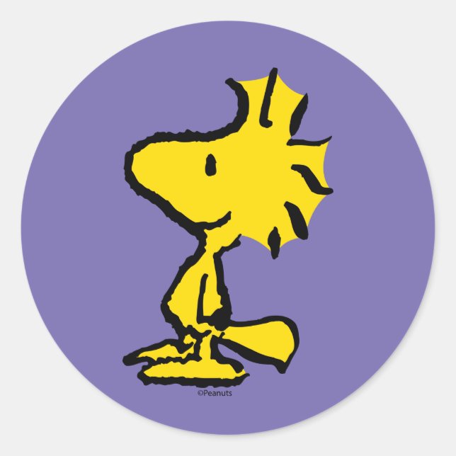 Woodstock Classic Design Classic Round Sticker (Front)