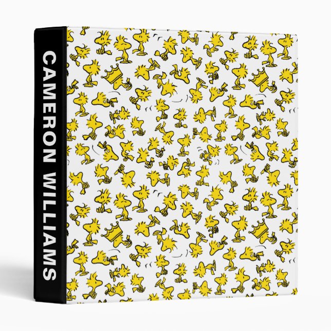 Woodstock Classic Design Pattern Binder (Front/Spine)
