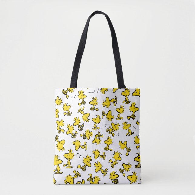 Woodstock Classic Design Pattern Tote Bag (Front)