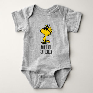 Woodstock Cool Sunglasses Baby Bodysuit