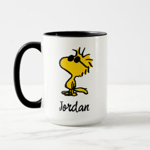 Woodstock Cool Sunglasses Pattern Add Your Name Mug