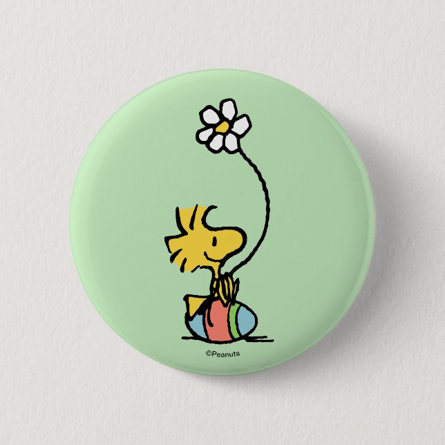 Woodstock Easter Egg 2 Inch Round Button (Front)