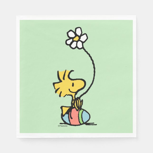 Woodstock Easter Egg Napkin (Front)