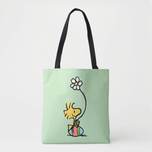 Woodstock Easter Egg Tote Bag (Front)