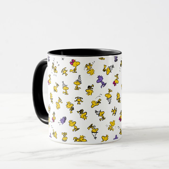 Woodstock Fun Pattern Mug (Front Left)