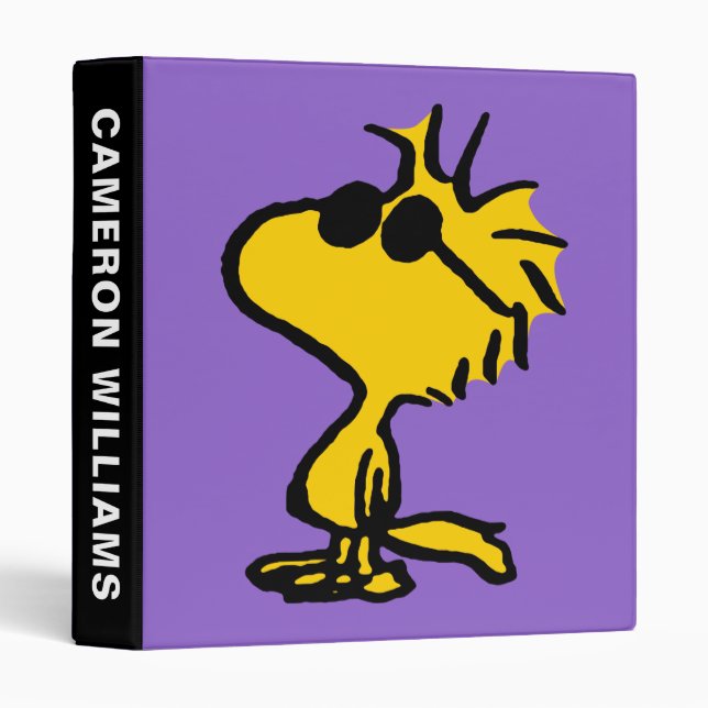 Woodstock In Sunglasses Binder (Front/Spine)