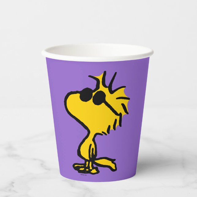 Woodstock In Sunglasses Paper Cups (Front)
