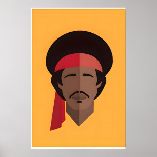 Woodstock Inspired Original Icon Design Print