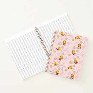Woodstock Pink Cherry Blossom Pattern Notebook