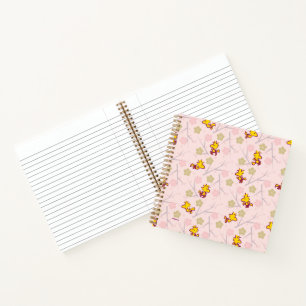 Woodstock Pink Cherry Blossom Pattern Notebook