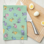 Woodstock Sugar Pop Art Pattern Kitchen Towel<br><div class="desc">Take a look at this super cute pattern featuring Woodstock in a soft, sugary pastel pattern.</div>