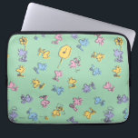 Woodstock Sugar Pop Art Pattern Laptop Sleeve<br><div class="desc">Take a look at this super cute pattern featuring Woodstock in a soft, sugary pastel pattern.</div>