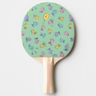 Woodstock Sugar Pop Art Pattern Ping Pong Paddle