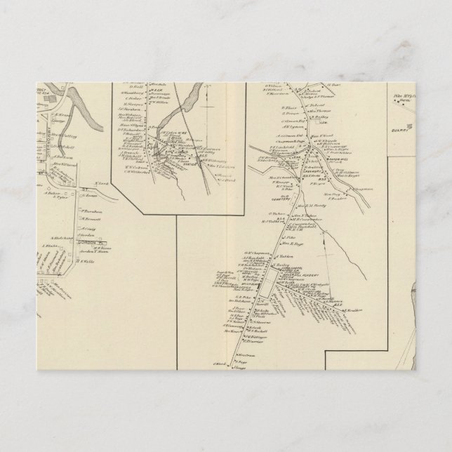 Woodsville PO Postcard (Front)