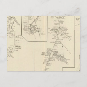 Woodsville PO Postcard