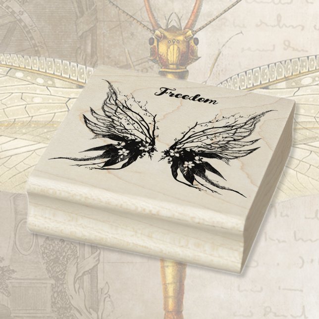 Woodsy Butterfly Rubber Stamp (Creator Uploaded)