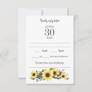 Woodsy Sunflower Watercolor Response