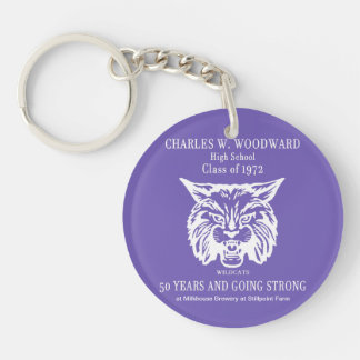 Woodward 50th Keychain