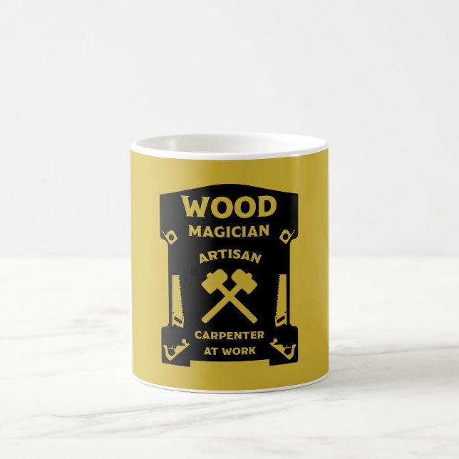 Woodwork Joiner And Carpenter Coffee Mug (Center)