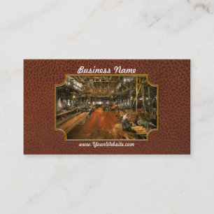 Woodworker - Board Stiff 1905 Business Card