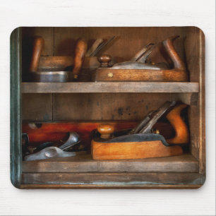 Woodworker - Cabinetmaker's tools Mouse Pad
