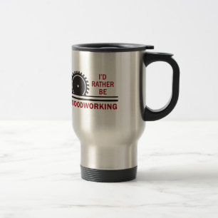 WOODWORKING TRAVEL MUG