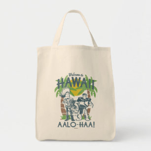 Woody and Buzz - Welcome To Hawaii Tote Bag