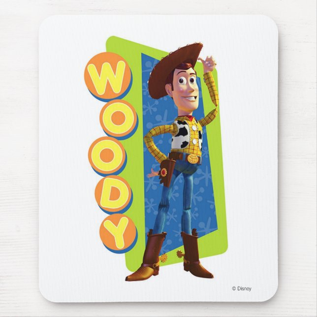 Woody Disney Mouse Pad (Front)