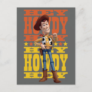 Woody - Howdy! Postcard