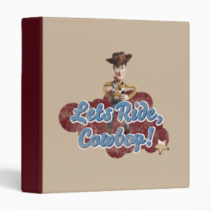 Woody: Lets Ride, Cowboy Binder