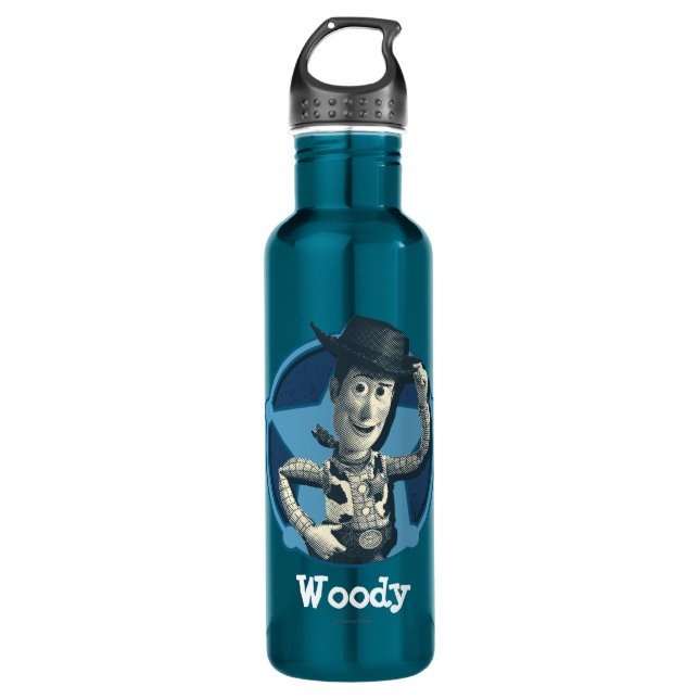 Woody: Sheriff Badge 710 Ml Water Bottle (Front)
