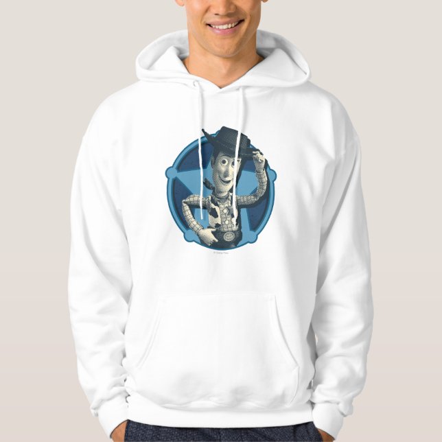 Woody: Sheriff Badge Hoodie (Front)