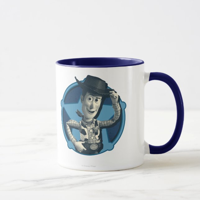 Woody: Sheriff Badge Mug (Right)